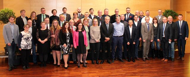 Der neue Gemeinderat in Braunau. | Foto: Stadtamt