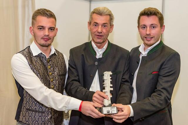 Marcel Pucher, Josef Pucher und Patrick Goger