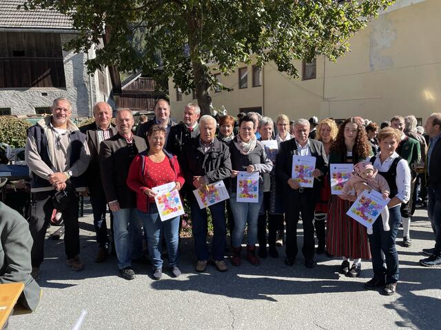 Am 17. Oktober fand die Siegerehrung der Blumenolympiade 2021 in Reisach statt. | Foto: Marktgemeinde Kirchbach