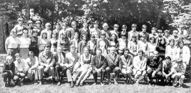 Das Foto entstand 1971 im Prof. Ferdinand Porsche Park.