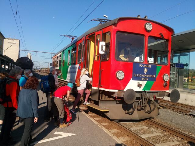 10.000 Gäste zählte die Gleichenberger Bahn im Jahr 2021. | Foto: Fahrgast
