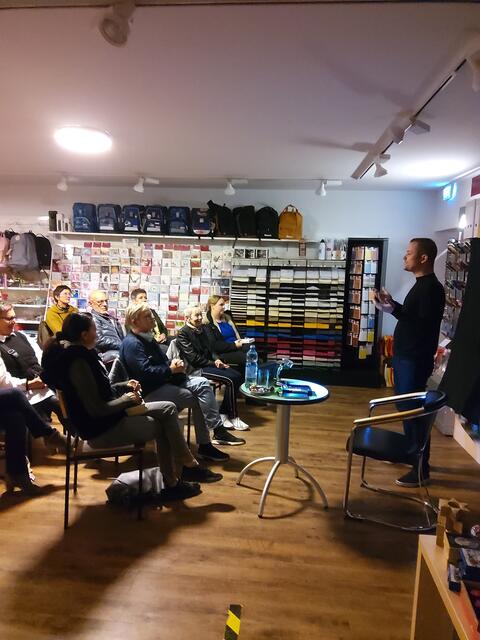 Vincent Kliesch konnte sein Publikum in Wörgl förmlich fesseln. | Foto: Tyrolia