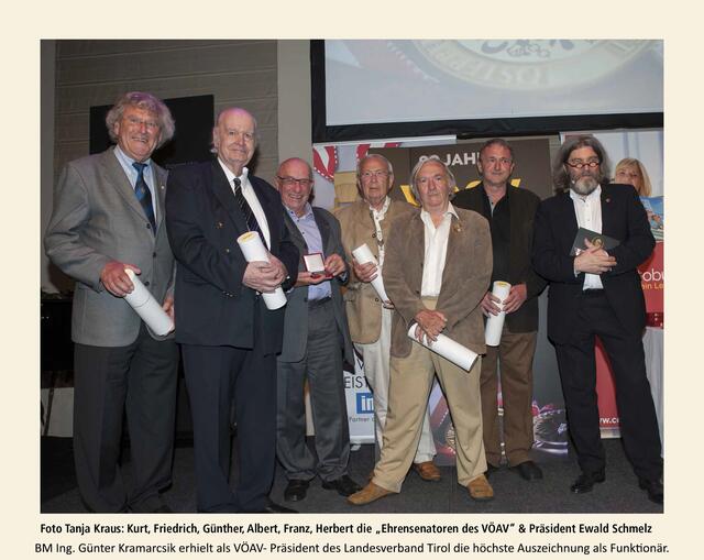 Bild 08: Im Rahmen der 90 Jahr Feierlichkeiten des VÖAV erhielt ich als Mitglied des DV- Vorstands die Sartorius - Medaille als höchste Auszeichnung für einen Funktionär.   | Foto: ©Tanja Kraus