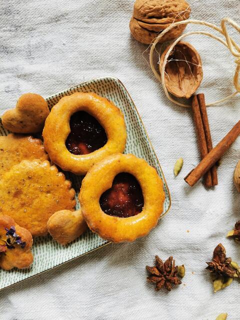 Gewürzkekse - auch gefüllt mit Marmelade ein Genuss | Foto: Katrin Ebetshuber