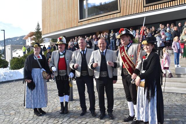Das Bildungszentrum Gerlos wurde mit eine landesüblichen Empfang eröffnet.  | Foto: Haun