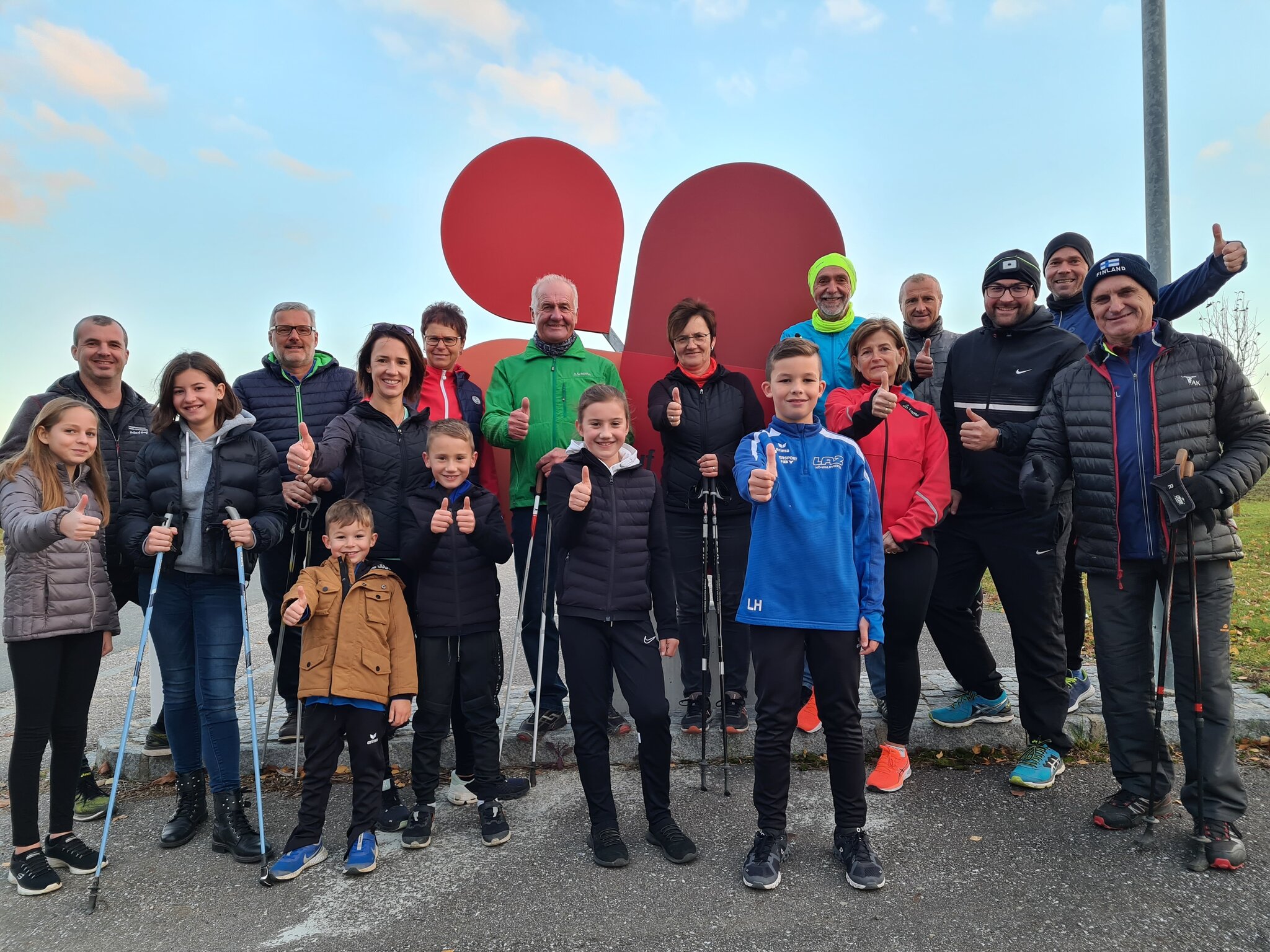 Laufen und Nordic Walken zu Martini Zwettl