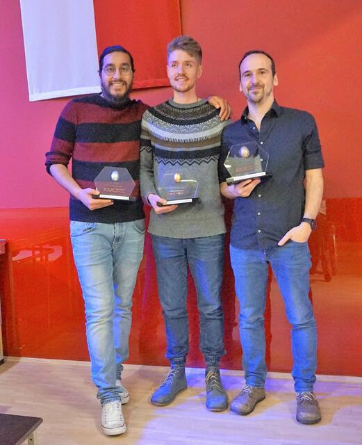 Das waren die Preisträger des "Godenen Ei des KultOs" im Jahr 2019. | Foto: Manfred Fischer /L(i)ebenswertes Ostermiething