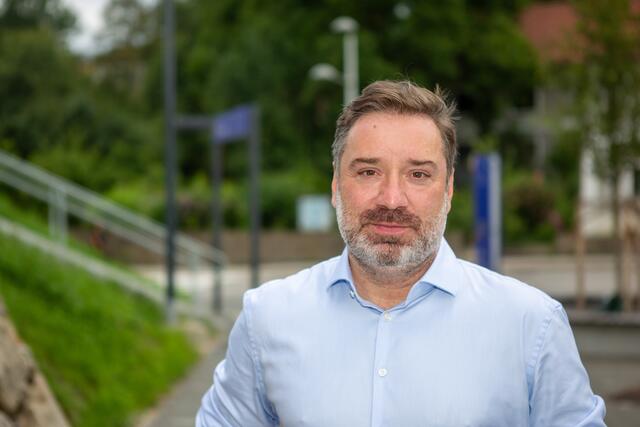 Der 47-jährige IT-Unternehmer Andreas Derntl lenkt in den nächsten sechs Jahren die Geschicke von Sankt Georgen an der Gusen. | Foto: Bernhard Wizany