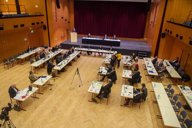 Gemeinderat und Stadtsenat wurden am 8. November angelobt. | Foto: RENE HAUSER