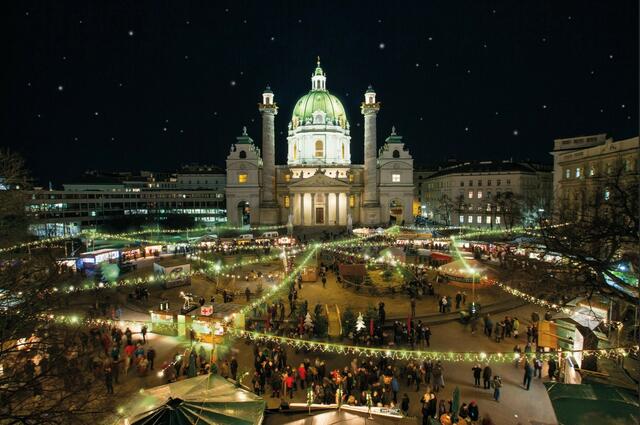 Der Art Advent am Karlsplatz startet am 22. November.
