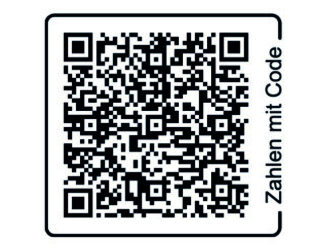 QR-Code in Bank-App scannen und für Christkind spenden. | Foto: BRS