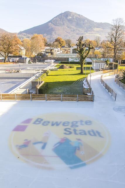 Der Eiszauber ist Teil des Projektes Bewegte Stadt | Foto: Wildbild/Herbert Rohrer