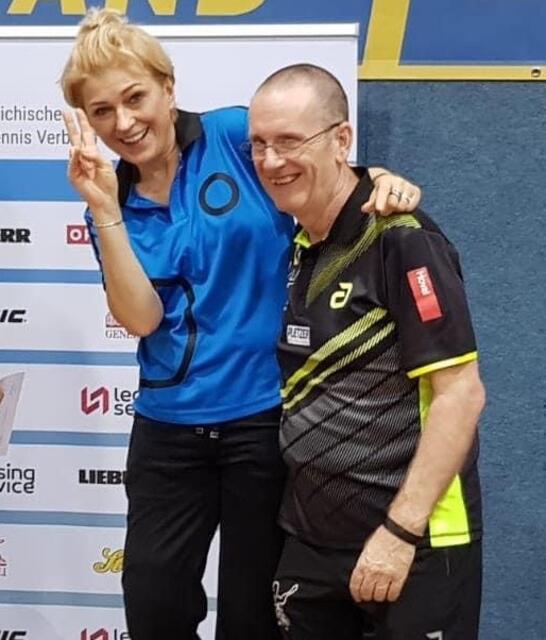 Das erfolgreiche Duo. | Foto: Tischtennisverein Jochberg