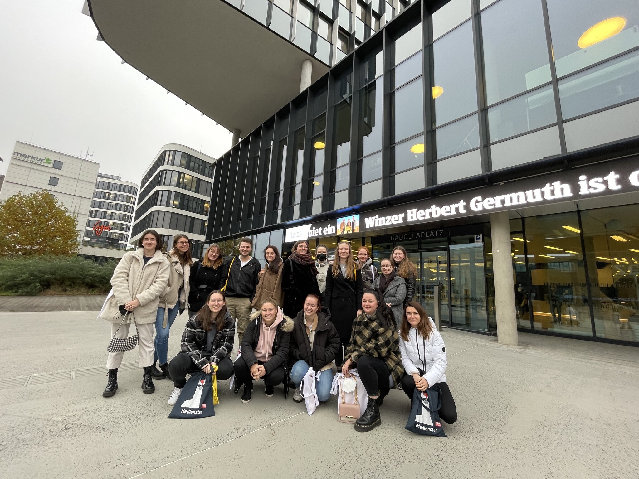 Schulexkursion Krieglacher Mediendesigner im Styria Media Center Mürztal