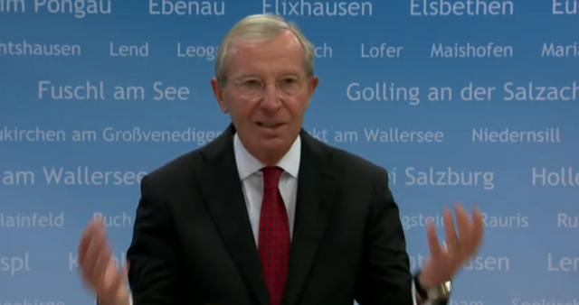 Landeshauptmann Wilfried Haslauer  | Foto: Screenshot: Julia Hettegger