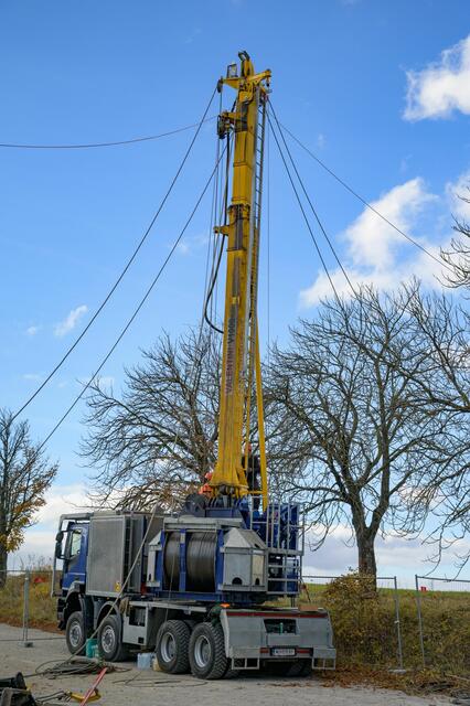 17 Meter hoher Langstreckenseilkran im Wienerwald | Foto: ÖBf-Archiv/F. Helmrich