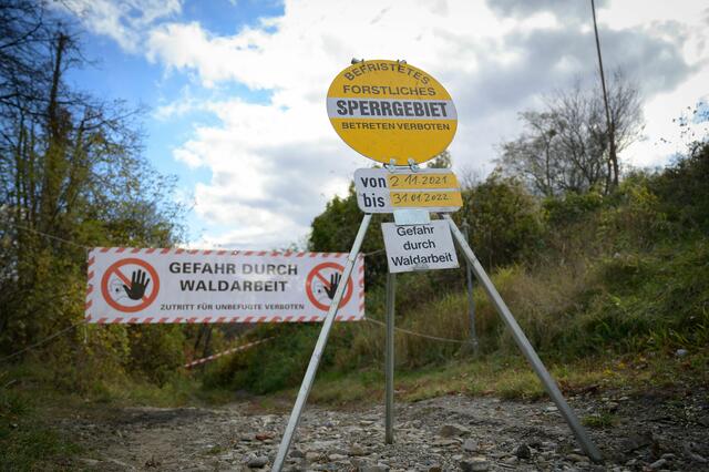 Betretungsverbot im Forstlichen Sperrgebiet | Foto: ÖBf-Archiv/F. Helmrich
