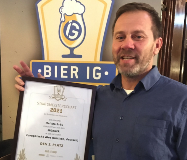 Leidenschaftlicher Hobbybrauer: Die Prämierung bei der "Austrian Beer Challenge" betrachtet Heimo Leitner als Bestätigung für die gleichbleibende Qualität seiner selbst gebrauten Biere.  | Foto: Leitner