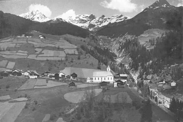 Eine Ansicht von Kappl aus den 1920er Jahren | Foto: Archiv Gemeinde Kappl