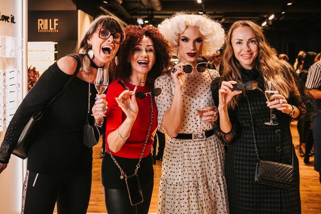V.l.n.r.: Brigitte Chmelar, Christina Lugner, Tamara Mascara, Ekaterina Mucha.