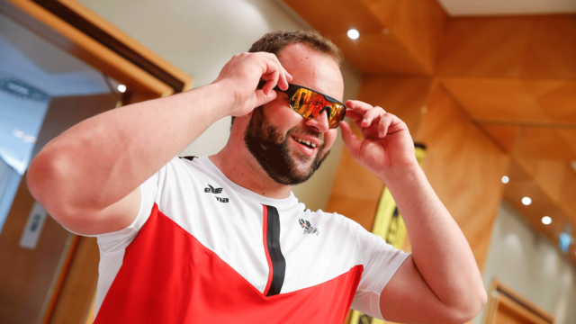 Lukas Weißhaidinger feilt an seiner Wurftechnik. | Foto: ÖOC/GEPA Pictures