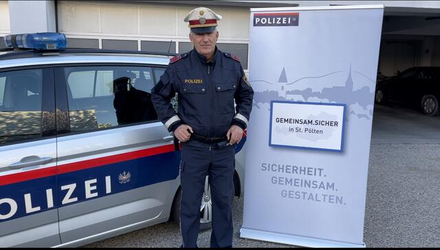 Walter Horinek ist mit großer Leidenschaft Sicherheitsbeauftragter von "Gemeinsam.Sicher". | Foto: Tanja Handlfinger