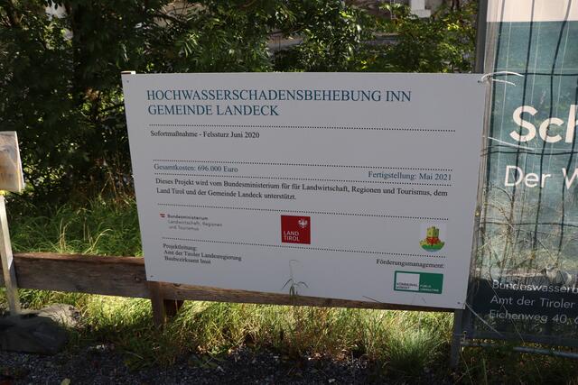 Die Felsräumung im Inn wurde abgeschlossen. | Foto: Othmar Kolp