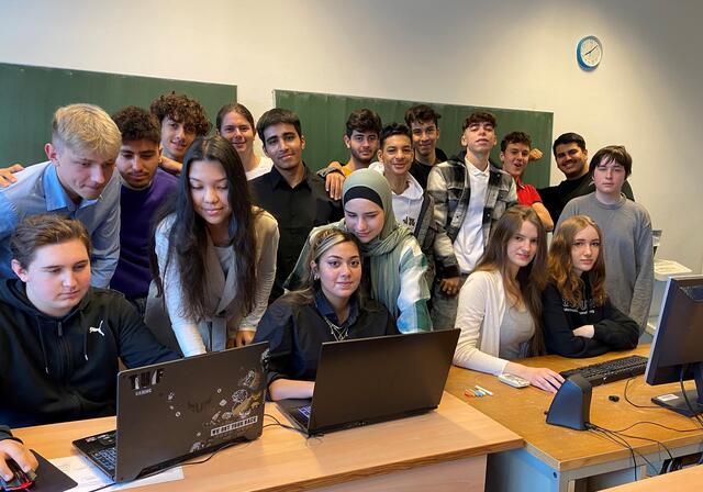 Anhand der Projekte können die Schüler und Schülerinnen ihre Individualität entfalten.