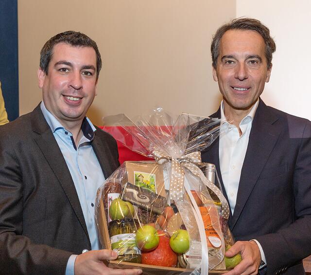 BSA-NÖ-Vorsitzender Günther Sidl und Gastreferent, Bundeskanzler a.D., Christian Kern | Foto: BSA