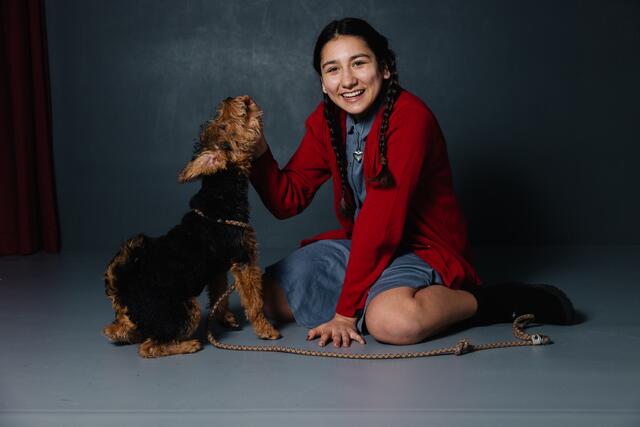 Daria Tayel: "Ich wollte wirklich immer schon das Stück Annie spielen und jetzt habe ich die Möglichkeit die Hauptrolle zu spielen. Das macht mich sehr glücklich." | Foto: Chiara Hammerer