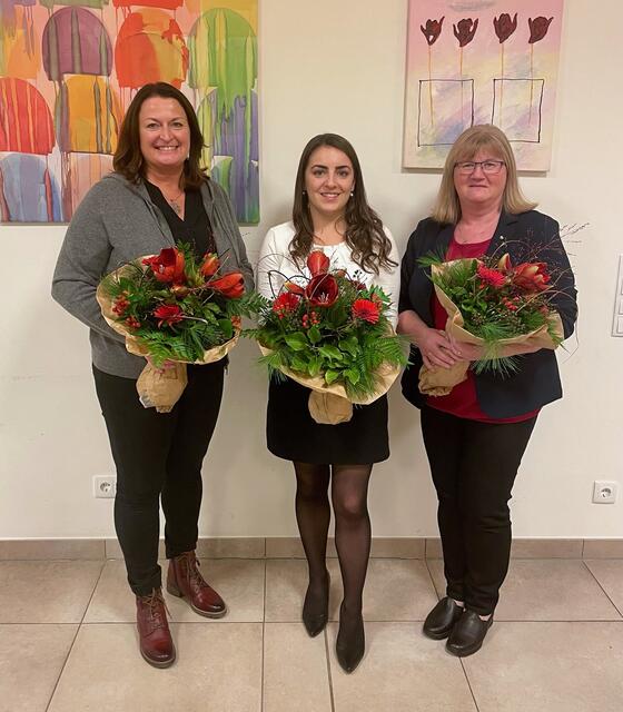 Petra Wimmer, Julia Breitwieser, Renate Pöstinger (v.l.). | Foto: SPÖ Thalheim