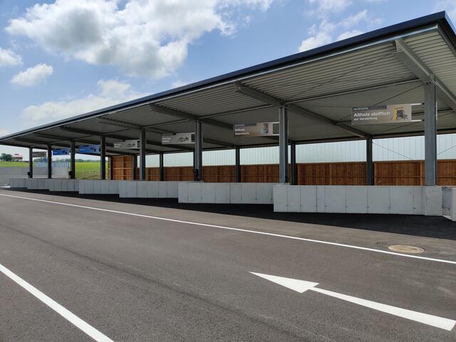 Das Altstoffsammelzentrum in Lochen. | Foto: BAV Braunau