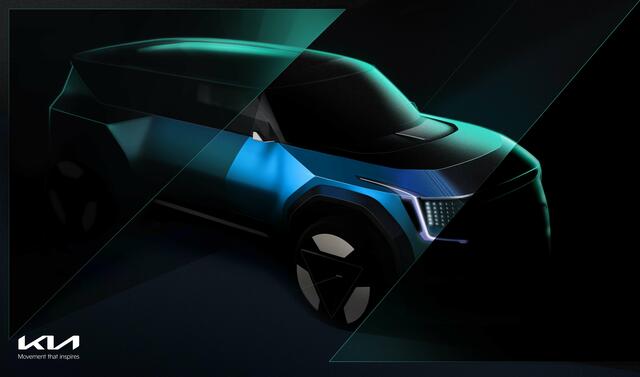 Auf den Kia EV6 folgt vielleicht bald dieser EV9: Die Studie steht für kraftvolle Statur und innovatives Design.