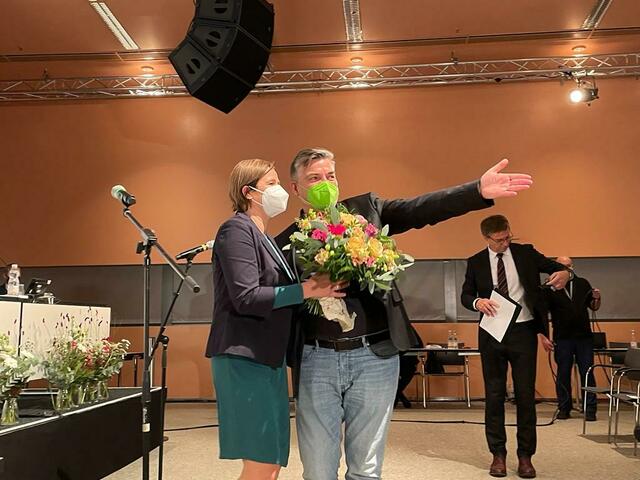 Judith Schwentner von den Grünen ist die neue Vizebürgermeisterin der Stadt Graz. | Foto: RegionalMedien Steiermark