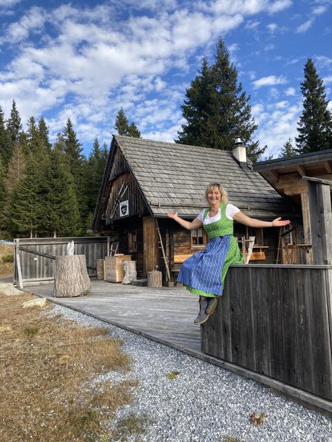 Waltraud Liebmann von der Sunnhüttn am Salzstiegl