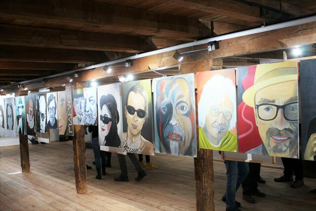 Die laufende Ausstellung von Karl Klucsarits in der Simon Mühle in Trofaiach kann im Zuge einer 360°-Tour neuerdings auch online besucht werden.  | Foto: Dietmaier