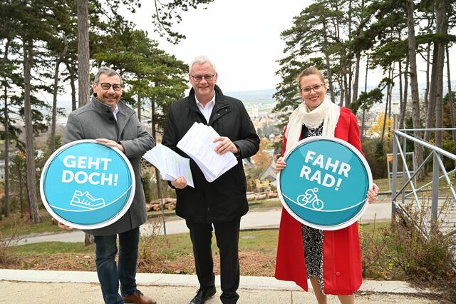 Vize Otto Kropf, Thomas Steiner und Anja Haider-Wallner | Foto: Eisenstadt