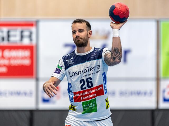 Martin Breg erzielte drei Treffer für die BT Füchse. | Foto: GEPA Pictures