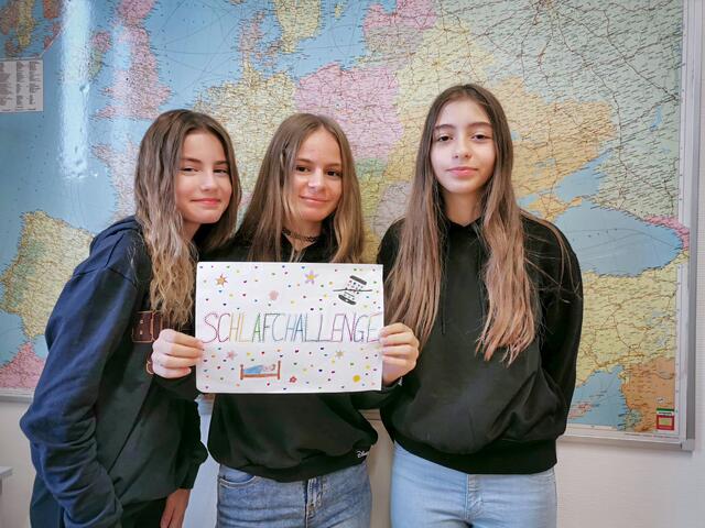 Nach drei Wochen können die Schülerinnen und Schüler wieder besser ein- und durchschlafen.
