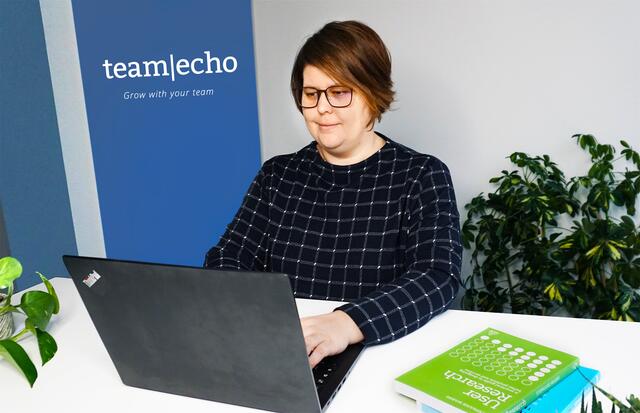 Jenny Rosenberg verstärkt das Forschungs-Team des Linzer HR-Start-ups TeamEcho. | Foto: TeamEcho