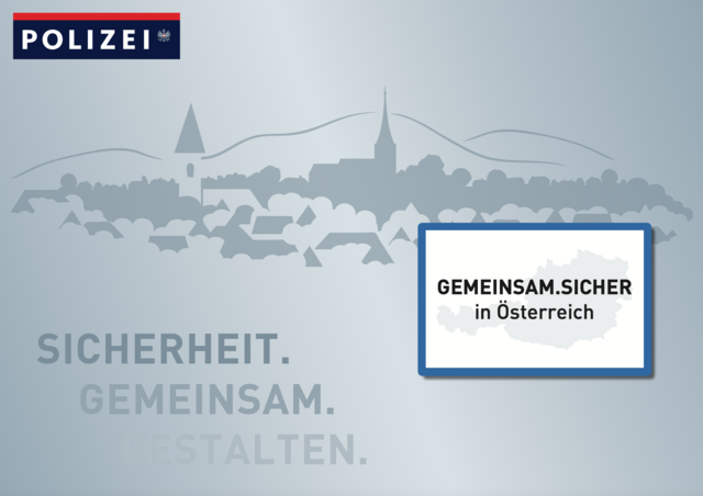 Mit der Aktion "Gemeinsam.sicher" setzt die Polizei in ganz Österreich Maßnahmen, um gemeinsam mit Partnern die Sicherheit vor Ort zu erhöhen und sich noch besser um die Anliegen der Bürgerinnen und Bürger zu kümmern.