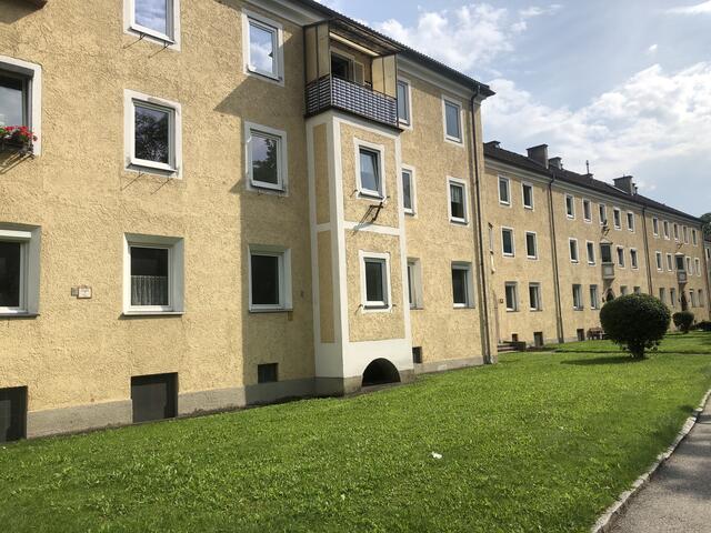 Ein Bild aus der Vergangenheit: Südtirol Siedlung in der Kärntner Straße.