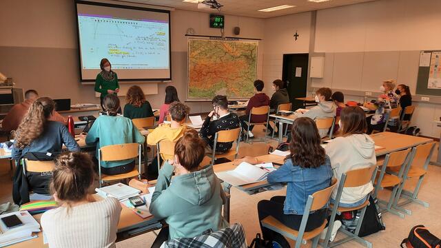 So normal wie möglich führt man den Unterricht am Borg Bad Radkersburg durch.  | Foto: Borg Bad Radkersburg