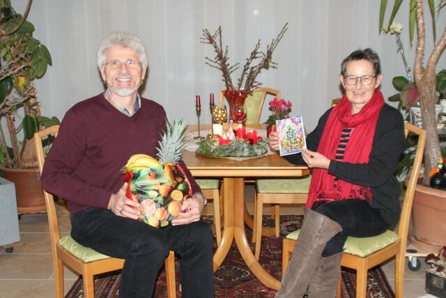 Franz Schneider mit Brigitte Schrimpf.