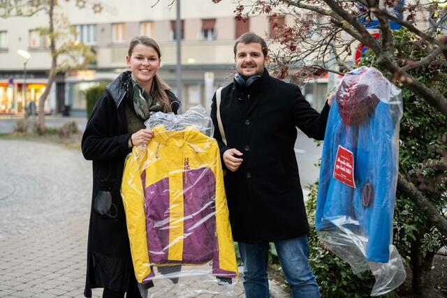 Daniel Nistelberger (Vorsitzender JG Obersteiermark Ost) und Claudia Dornhofer (Vorsitzende JG Bruck/Mur) starteten eine "Winterchallenge" auf Facebook. | Foto:  Patrick Neves