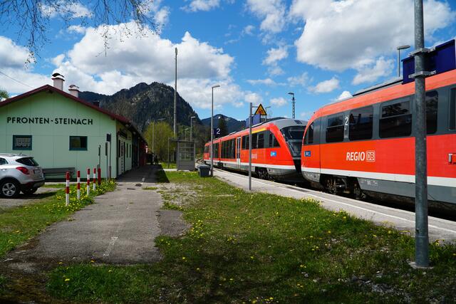 Mit dem neuen Fahrplan fallen künftig in der Früh zwei Verbindungen von Pfronten nach Reutte aus, was  gerade für Wanderfreunde, Tages-Ausflügler und Pendler eine Verschlechterung darstellt. | Foto: Archiv