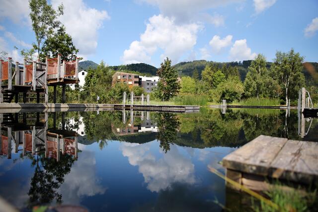 Das Naturschwimmbad Türnitz trägt zur Familienfreundlichkeit bei.