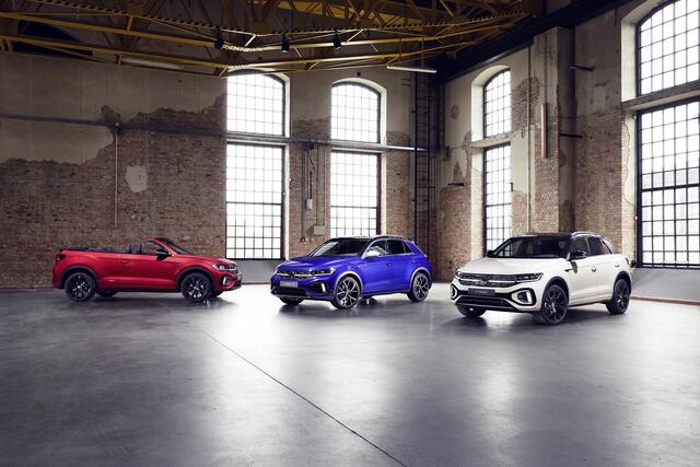 Preise gibt es noch keine für die neue VW T-Roc-Range, aber ab Jänner können alle Modelle bestellt werden.  | Foto: Volkswagen