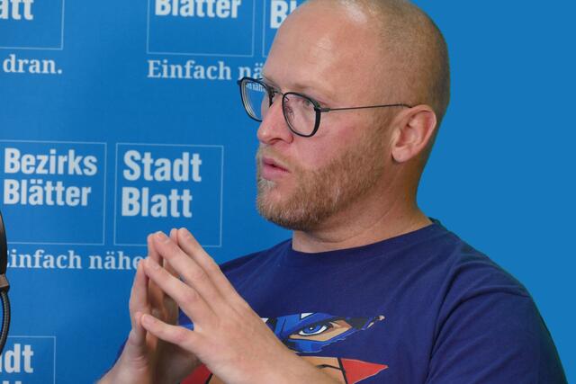 Martin Kaltenegger vom Landeskriminalamt Salzburg, von der Abteilung Kriminalprävention