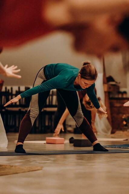 Spenden für die Yoga-Sessions gehen direkt auf das Spendenkonto.